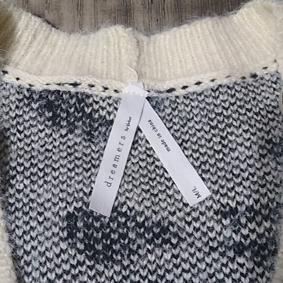 Dreamers by Debut Leopard Cheetah Print Cardigan Sweater Shrug Size M/L - Picture 2 of 11